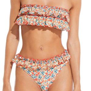 Solid & Striped Bando Bikini - Small